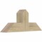 Ekena Millwork Portland Rough Sawn Timber Gable Bracket, Douglas Fir, 36"W x 15"H x 6"D x 6"F, 10/12 Pitch GBW036X15X0606POR00RDF - alternate 3